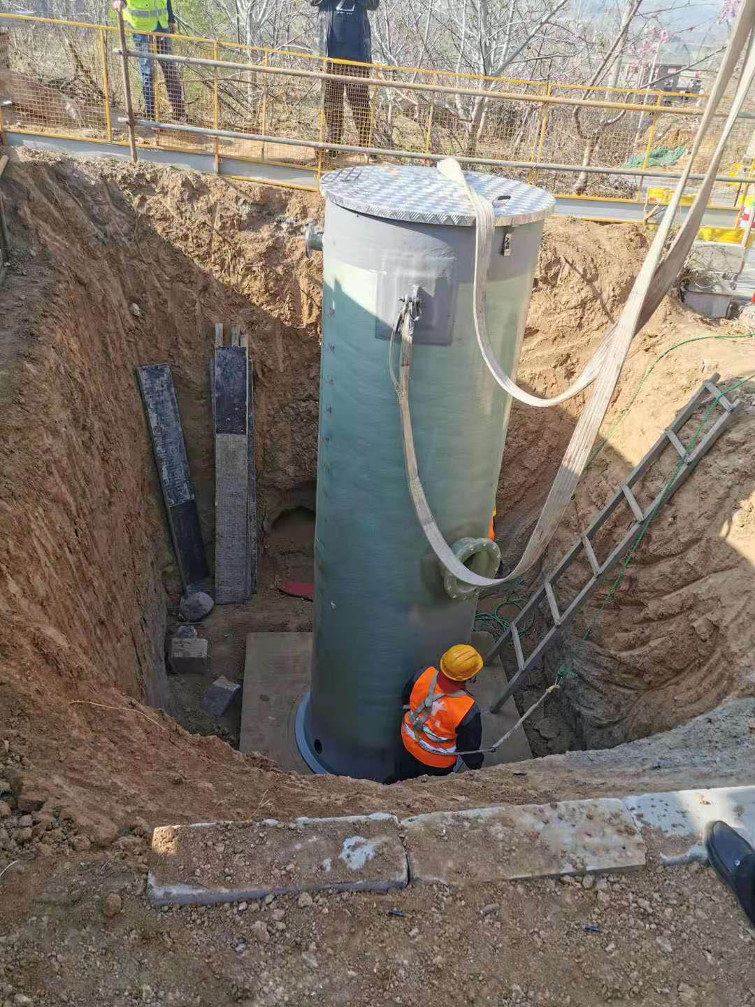 安徽济南市农村一体化预制泵站案例
